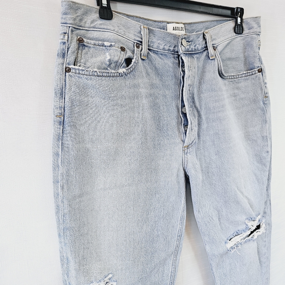 Agolde Riley High Rise Straight Crop size 34 - Picture 7 of 11